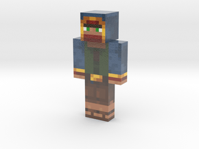 Qwerty0p0 | Minecraft toy in Glossy Full Color Sandstone