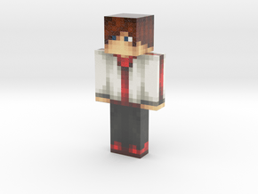mathoX | Minecraft toy in Glossy Full Color Sandstone