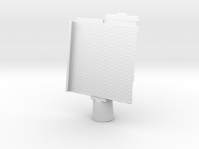 1/192 Scale SPS-48 3D Radar in Tan Fine Detail Plastic