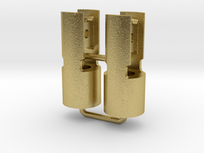 de Winton Crosshead Pair (SM32) in Natural Brass (Interlocking Parts)