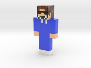 ender_plook | Minecraft toy in Glossy Full Color Sandstone