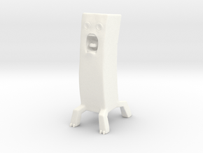 Creeped out Creeper in White Processed Versatile Plastic