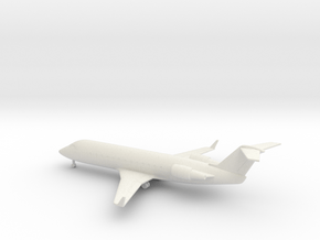 Bombardier CRJ200 in White Natural Versatile Plastic: 6mm