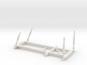 1/87 Scale Army BEB Frame in White Natural Versatile Plastic