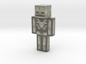 SKELETON  | Minecraft toy in Glossy Full Color Sandstone