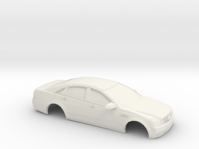 1/24 2009 Chevrolet Caprice in White Natural Versatile Plastic