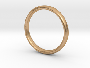 Mobius Ring - Smooth in Natural Bronze: 5 / 49