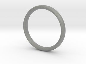 Mobius Ring - Smooth in Gray PA12: 5 / 49