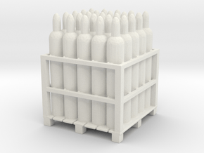 Gas Tank Pallet 1/43 in White Natural Versatile Plastic