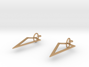 Valiria Earrings in Natural Bronze (Interlocking Parts)