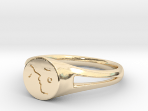 BISE SIGNET in 14K Yellow Gold