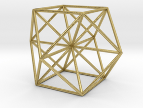 cuboctahedron, Vector Equilibrium in Natural Brass