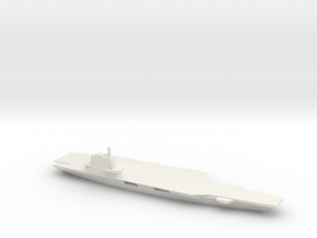 1/1800Scale Chinese Aircraft Carrier Shandong in White Natural Versatile Plastic