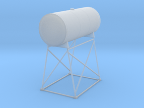 'N Scale' - 15' x 36' Elevated Tank in Smooth Fine Detail Plastic