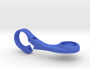 Wahoo Elemnt Handlebar Mount - 26mm in Blue Processed Versatile Plastic