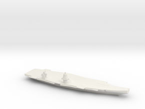 1/1250  Scale Russian Aircraft Carrier Project 230 in White Natural Versatile Plastic