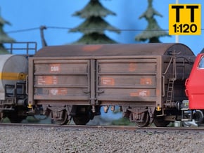 DSB Hs-t, His or Hims In 1:120 TT scale in Tan Fine Detail Plastic