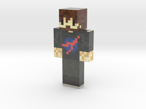 biometeor | Minecraft toy in Glossy Full Color Sandstone