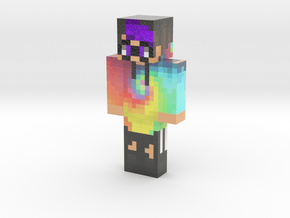 tye-dye-glasses_1 | Minecraft toy in Glossy Full Color Sandstone