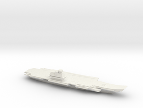 1/2400 Scale  Russian Aircraft Carrier Ulyanovsk in White Natural Versatile Plastic