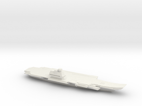 1/1250 Scale  Russian Aircraft Carrier Ulyanovsk in White Natural Versatile Plastic
