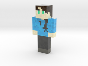 hannahskinfinal | Minecraft toy in Glossy Full Color Sandstone