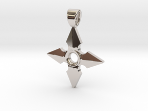 Shuriken [pendant] in Platinum