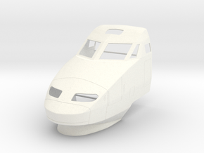 TGV (1:45) in White Processed Versatile Plastic