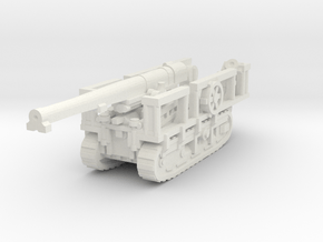 St. Chamond SPG 1/72 in White Natural Versatile Plastic