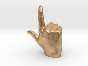 l sign language in Natural Bronze