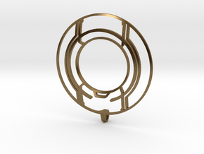 TRON: Legacy Identity Disk - Negative Space in Natural Bronze