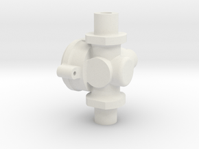 Spitfire Deicer valve in White Natural Versatile Plastic
