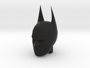Batman Head in Black Natural Versatile Plastic
