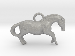 Tiny cave pony "Vogelherd" with ring in Aluminum