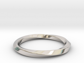 Mobius Ring - 360 in Platinum: 5 / 49