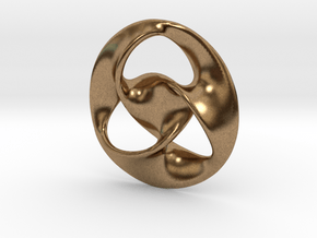 All is one  ( pendant ) in Natural Brass