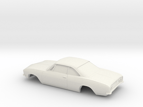 1/16 1969 Chevrolet Corvair Monza Shell in White Natural Versatile Plastic