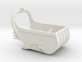 dragline bucket 6cuyd - scale 1/50 in White Natural Versatile Plastic