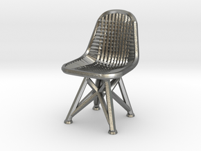 Wire Chair DKR-07-Big in Natural Silver