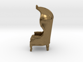 Armchair Roof 1/4" Scaled in Natural Bronze: 1:48 - O