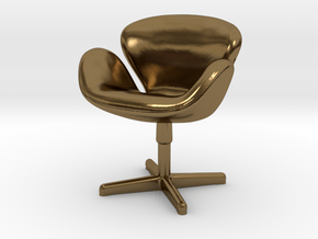 Arne Jabobson - Swan Chair in Polished Bronze