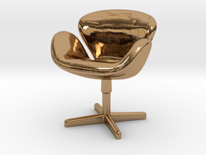 Arne Jabobson - Swan Chair in Polished Brass
