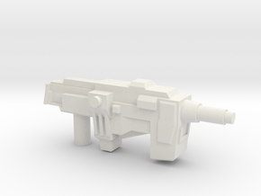 Transformers WFC Siege Neutron Assault Rifle in White Natural Versatile Plastic