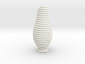 Vase 1904 in White Natural Versatile Plastic