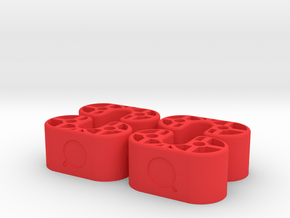 Leg Risers 16mm Production - DJI Phantom in Red Processed Versatile Plastic