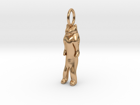 Lion-man Pendant - Archaeology Jewelry in Polished Bronze