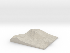 Model of Prod in Natural Sandstone