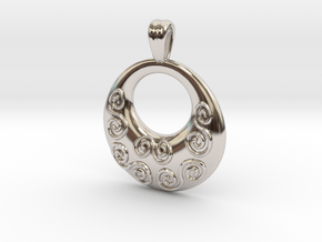 Tribal spirit [pendant] in Platinum