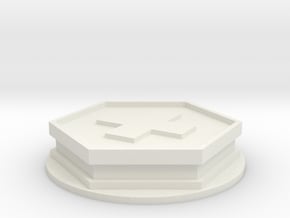 Outpost - Medical Bay Module Top in White Natural Versatile Plastic