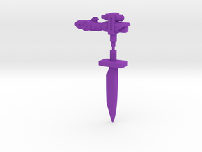 Thunderwing Small Laser in Purple Processed Versatile Plastic: Medium